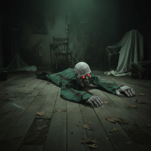 Crawling Zombie for Halloween